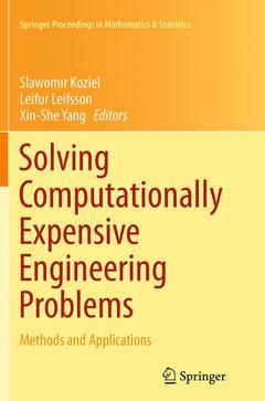 Couverture de l’ouvrage Solving Computationally Expensive Engineering Problems