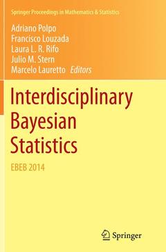 Couverture de l’ouvrage Interdisciplinary Bayesian Statistics