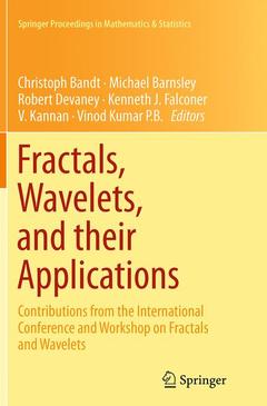 Cover of the book Fractals, Wavelets, and their Applications