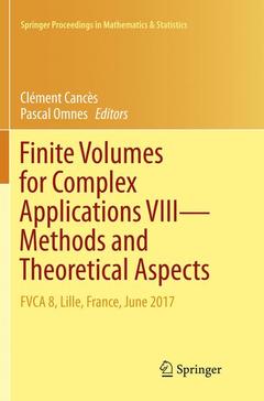 Couverture de l’ouvrage Finite Volumes for Complex Applications VIII - Methods and Theoretical Aspects