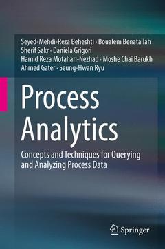 Couverture de l’ouvrage Process Analytics