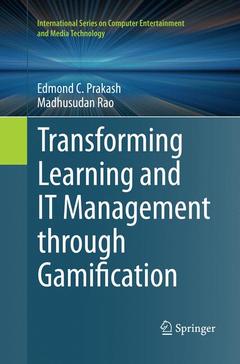 Cover of the book Transforming Learning and IT Management through Gamification
