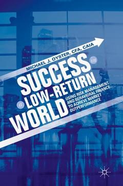 Cover of the book Success in a Low-Return World
