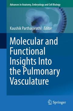 Couverture de l’ouvrage Molecular and Functional Insights Into the Pulmonary Vasculature