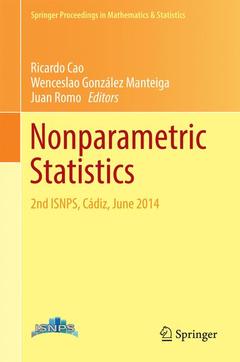 Couverture de l’ouvrage Nonparametric Statistics