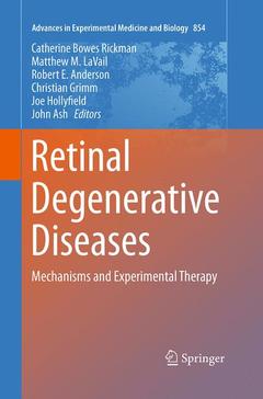 Couverture de l’ouvrage Retinal Degenerative Diseases