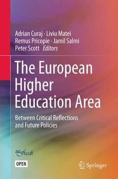 Cover of the book The European Higher Education Area