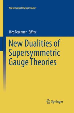 Couverture de l’ouvrage New Dualities of Supersymmetric Gauge Theories