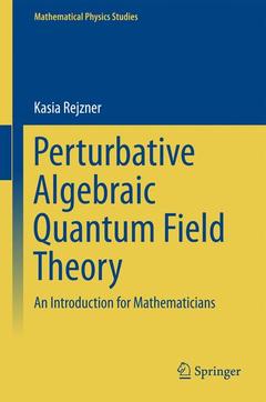 Couverture de l’ouvrage Perturbative Algebraic Quantum Field Theory