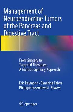 Couverture de l’ouvrage Management of Neuroendocrine Tumors of the Pancreas and Digestive Tract