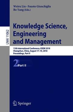 Couverture de l’ouvrage Knowledge Science, Engineering and Management