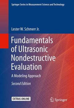 Cover of the book Fundamentals of Ultrasonic Nondestructive Evaluation