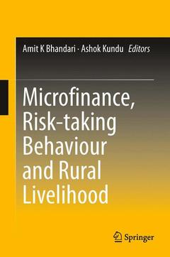 Couverture de l’ouvrage Microfinance, Risk-taking Behaviour and Rural Livelihood