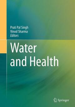 Couverture de l’ouvrage Water and Health