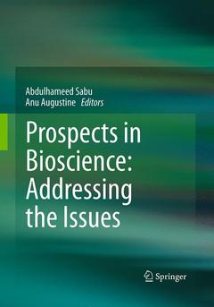 Couverture de l’ouvrage Prospects in Bioscience: Addressing the Issues
