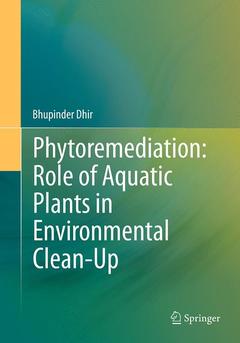 Couverture de l’ouvrage Phytoremediation: Role of Aquatic Plants in Environmental Clean-Up