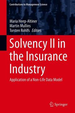 Couverture de l’ouvrage Solvency II in the Insurance Industry