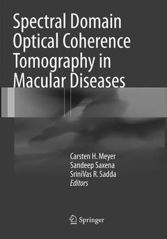 Couverture de l’ouvrage Spectral Domain Optical Coherence Tomography in Macular Diseases