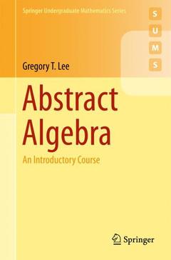 Couverture de l’ouvrage Abstract Algebra