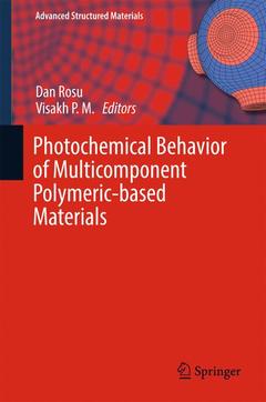 Couverture de l’ouvrage Photochemical Behavior of Multicomponent Polymeric-based Materials