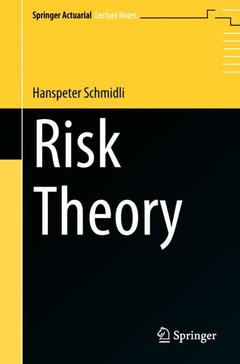 Couverture de l’ouvrage Risk Theory