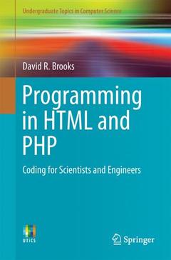 Couverture de l’ouvrage Programming in HTML and PHP