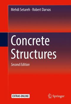 Couverture de l’ouvrage Concrete Structures