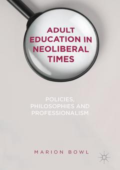 Couverture de l’ouvrage Adult Education in Neoliberal Times