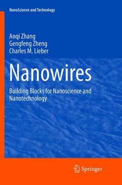 Couverture de l’ouvrage Nanowires