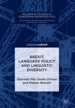 Couverture de l’ouvrage Brexit, Language Policy and Linguistic Diversity