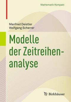 Couverture de l’ouvrage Modelle der Zeitreihenanalyse