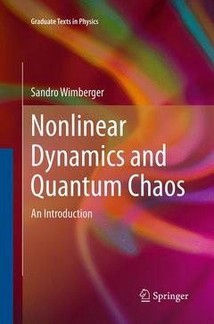 Couverture de l’ouvrage Nonlinear Dynamics and Quantum Chaos