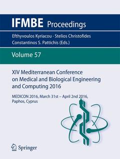 Couverture de l’ouvrage XIV Mediterranean Conference on Medical and Biological Engineering and Computing 2016