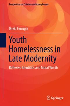 Couverture de l’ouvrage Youth Homelessness in Late Modernity