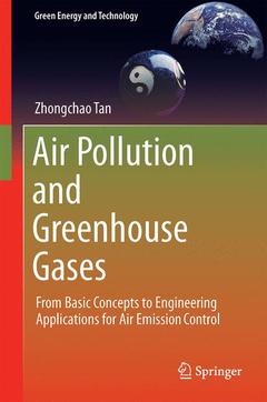 Couverture de l’ouvrage Air Pollution and Greenhouse Gases