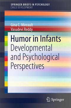 Couverture de l’ouvrage Humor in Infants