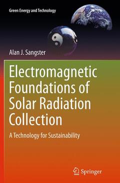 Couverture de l’ouvrage Electromagnetic Foundations of Solar Radiation Collection