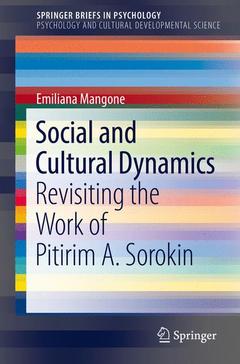 Couverture de l’ouvrage Social and Cultural Dynamics 