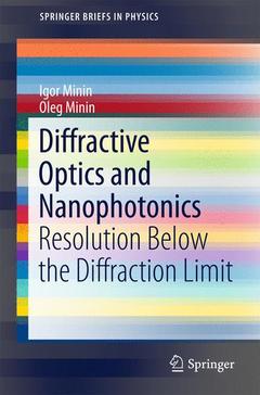 Couverture de l’ouvrage Diffractive Optics and Nanophotonics