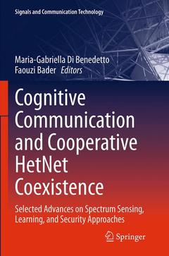 Couverture de l’ouvrage Cognitive Communication and Cooperative HetNet Coexistence