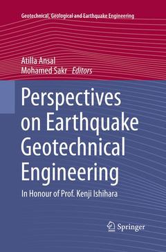 Couverture de l’ouvrage Perspectives on Earthquake Geotechnical Engineering