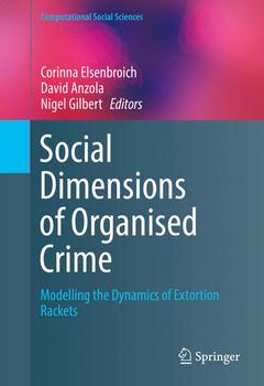 Couverture de l’ouvrage Social Dimensions of Organised Crime