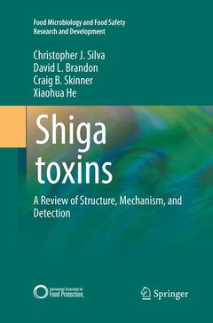Couverture de l’ouvrage Shiga toxins