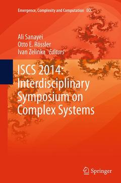 Couverture de l’ouvrage ISCS 2014: Interdisciplinary Symposium on Complex Systems