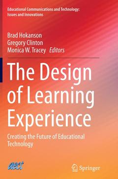 Couverture de l’ouvrage The Design of Learning Experience
