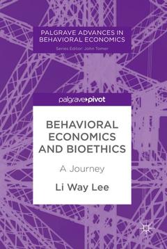 Couverture de l’ouvrage Behavioral Economics and Bioethics