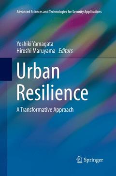 Couverture de l’ouvrage Urban Resilience