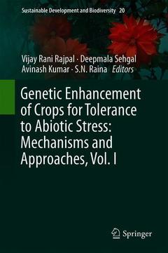 Couverture de l’ouvrage Genetic Enhancement of Crops for Tolerance to Abiotic Stress: Mechanisms and Approaches, Vol. I