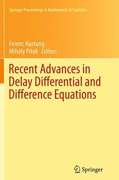 Couverture de l’ouvrage Recent Advances in Delay Differential and Difference Equations