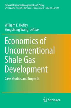 Cover of the book Economics of Unconventional Shale Gas Development